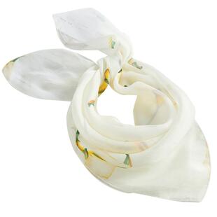 小丝巾女士2026新款真丝围巾方巾纱巾妈妈春季薄款系脖高级感春秋