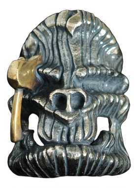 铁头的店 925银 STARLINGEARA 斯特林 复古朋克 万圣节斧男戒指