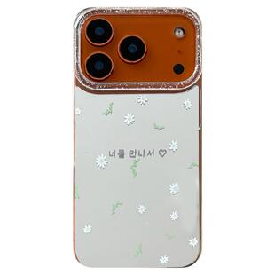 由里公园ins春日限定清新少女镜面小雏菊17适用17pro苹果17ProMax手机壳iPhone16全包14新款16Promax保护套13