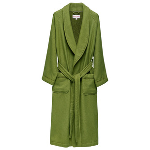 CallaAngel纯棉浴袍女款毛巾料柔软吸水男全棉情侣款睡衣睡袍浴衣