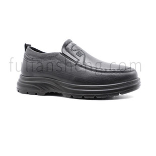 不汗脚 薄绒夹棉商务防水男棉鞋 福连升男鞋福联升老北京布鞋秋冬