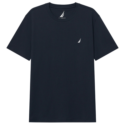 NAUTICA/诺帝卡纯棉多色圆领短袖