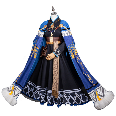 略略家明日方舟圣聆初雪cosplay服阵法术师二次元cos游戏扮演服装