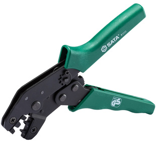 世达压接钳管型端子压线钳欧式端子接线钳冷压钳手动排线钳91118