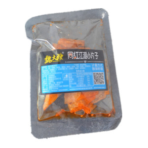 湖南平江龙门佬魏大嫂网红江湖大小片子爆辣香辣丝辣片1斤约16包