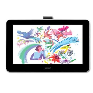 wacom one数位屏手绘屏dtc133手写绘图屏绘画屏网课数位板手绘板