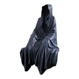 “无聊了放个神秘黑衣人”桌面摆件暗黑系卡通摆件送朋友创意礼物