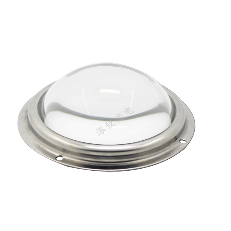 LED 聚光凸透镜 玻璃防水透镜100W 200W 50W灯珠 100mm 78mm 66mm