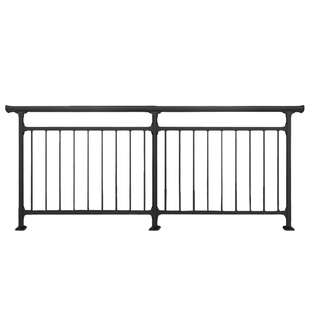 锌钢阳台护栏小区楼顶栏杆定制铁艺露台飘窗围栏别墅庭院户外栅栏