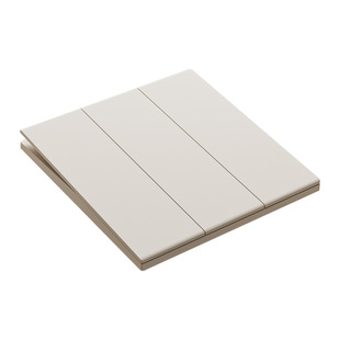 国际电工超薄中途多控一开双控开关三开三控三联两开二开单开四开