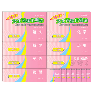 2026版上海中考一模卷英语语文数学物理化学历史道德法治初三九年级期末质量抽查试卷文化课强化训练2025领先一步中考一模卷上海