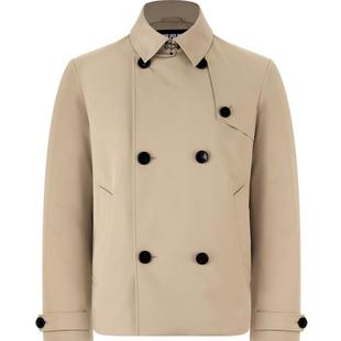 【首创波司登 风衣羽绒服】男士冬防风短款保暖鹅绒冬款外套