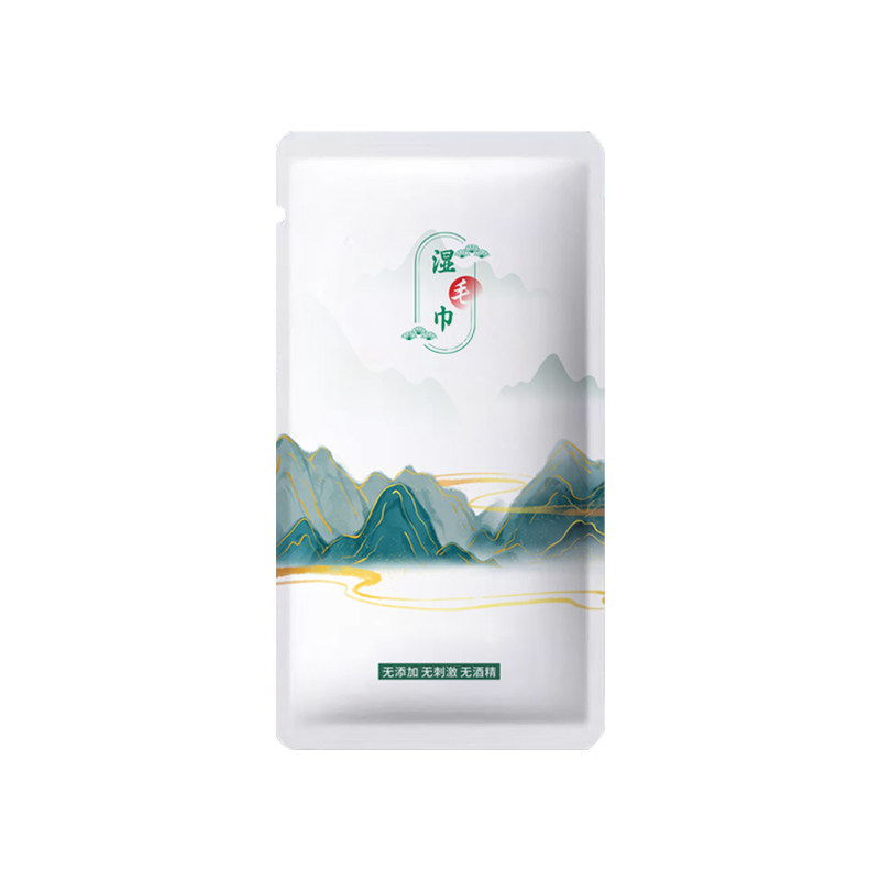 酒店一次性湿毛巾独立包装定制