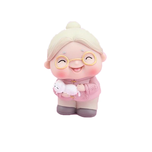 新中式过寿甜品台国潮风祝寿竹筒杯寿桃推推乐贴纸福字蛋糕筒装饰