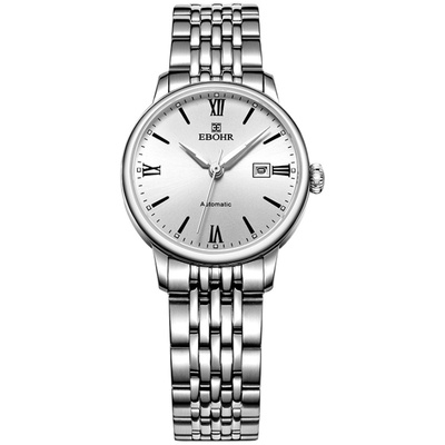 依波表EBOHR情侣款手表男女表自动机械表日历简约官方正品3614