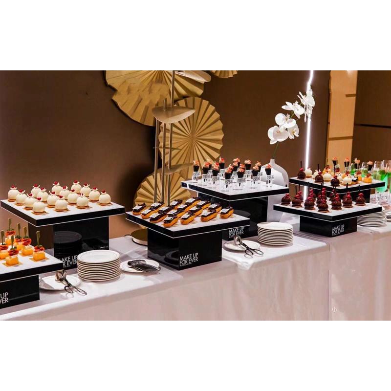 商务茶歇甜品台展示架冷餐冷盘甜品台点心盘西餐冷盘甜品台展示架