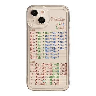 泰语手机壳适用苹果14元音15/16华为mate50pro荣耀60泰国17iphone13透明p40小米12nova辅音iqoo语言oppo/vivo