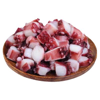 章鱼粒商用新鲜鱿鱼粒冷冻章鱼足章鱼小丸子食材章鱼须八爪粒无冰