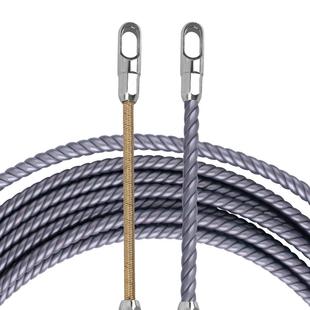 新款电工专用穿线器引线器穿线神器串线拉线绳弹簧钢丝暗线穿管器