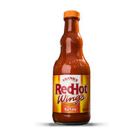 Franks Red Hot Wings Buffalo, USA Spicy Chicken Wings Chili Sauce thumbnail 2