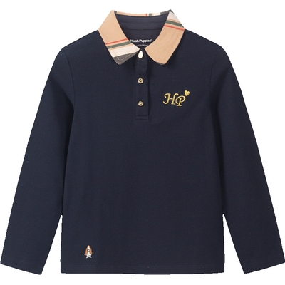 暇步士polo衫长袖女童春秋装