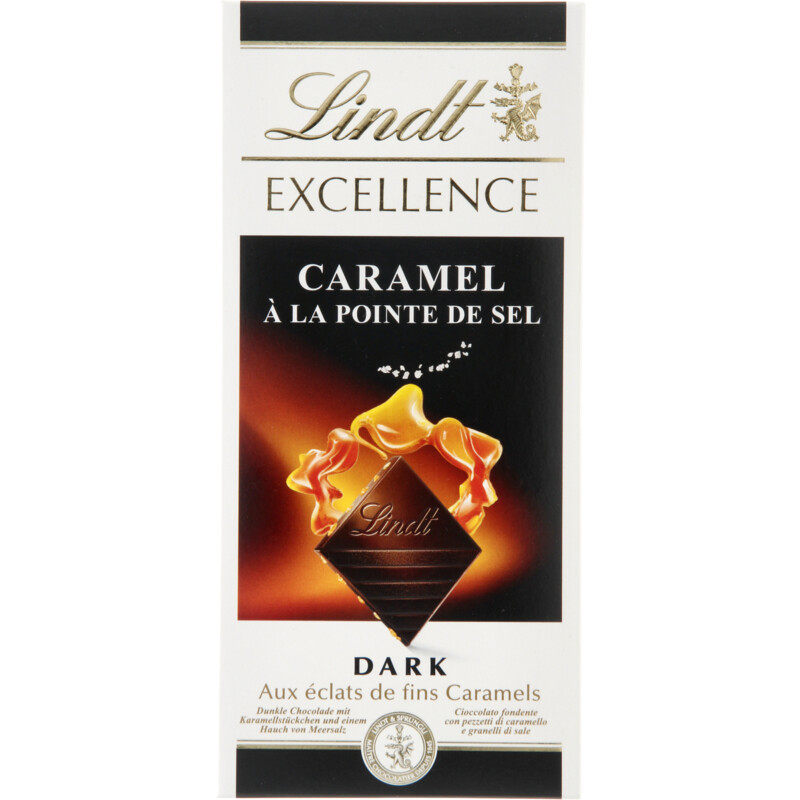 Lindt瑞士莲香橙黑巧克力排块
