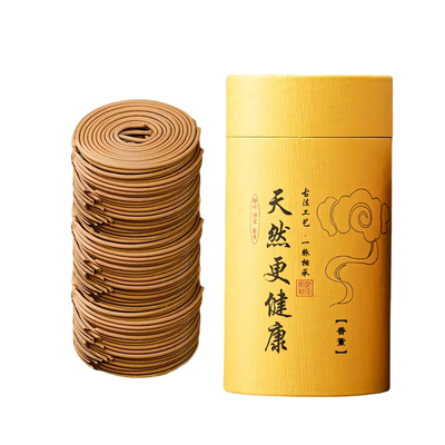 桂花檀香盘香120盘家用除臭熏香