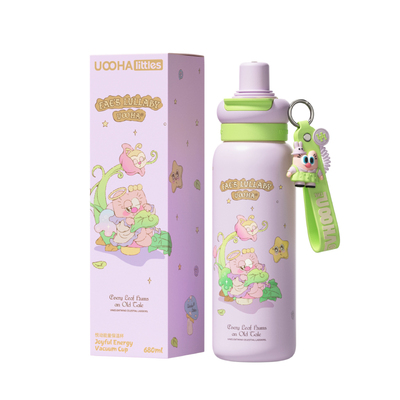 uooha悦动能量保温杯茶水分离杯