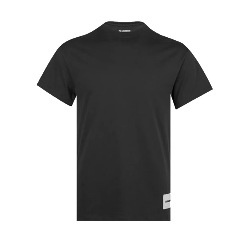 JilSander细节全棉短袖T恤