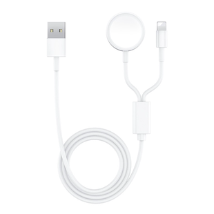 【苹果手机手表二合一】数据线适用iPhone13快充12充电器iwatch7充电线短xs单头s7冲电座applewatch支架6闪充