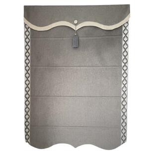 新款罗马帘麻布全遮光加厚隔热隔断卷帘卧室风格客厅轻奢窗帘