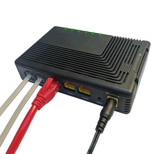 深简IP-PBX网络电话交换机IAD语音网关2个外线50分机IVR总机网口网络呼入呼出便宜SIP话机座机内部呼叫通话