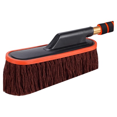 汽车擦车除尘掸子蜡拖扫灰尘刷车蜡刷加厚棉线软毛可伸缩车掸专用