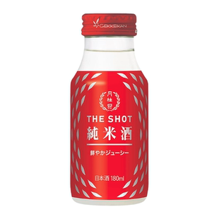 Gekkeikan 月桂冠THE SHOT纯米酒180ml小瓶装日本原装进口清酒