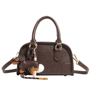 明星同款COALIEA&HAEFLI包包女手提包2026新款高级感保龄球斜挎包