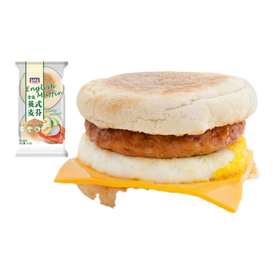 全麦芬面包Mufin松饼汉堡胚英