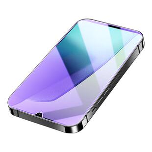 适用红米14r钢化膜防指纹屏保redmi14c手机贴膜抗摔防爆保护14r刚化膜高清护眼抗蓝光玻璃小米全屏覆盖无白边