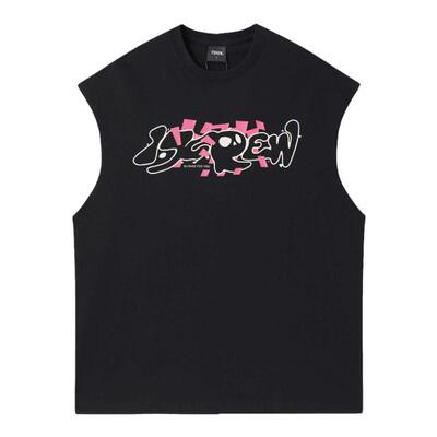 运动健身新款夏季潮牌背心宽松