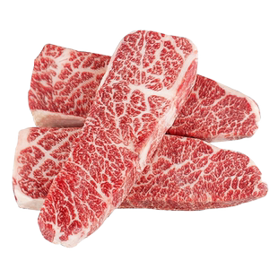 澳洲m9上脑边牛排500g 谷饲雪花牛排原切和牛肉健身牛扒