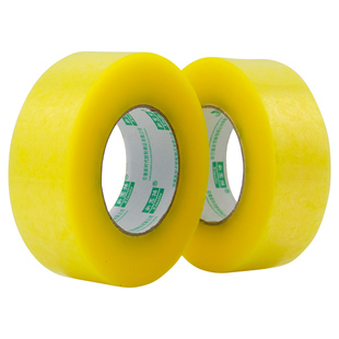 透明胶带大卷封箱定制封口胶布淘宝快递打包胶带纸小号捆扎窄胶带