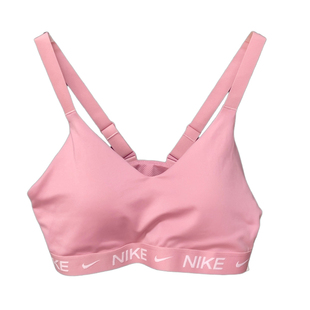 Nike耐克Indy无钢圈运动文胸女中强度训练速干美背内衣粉色FD1066