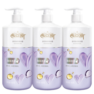 西亚斯沐浴露摩登魅香400g持久留香清爽洁净香氛纳爱斯官方旗舰店