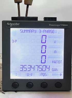 SCHNEIDER电动PM810MGPOWERLOGIC功率计PM800免费快速发货
