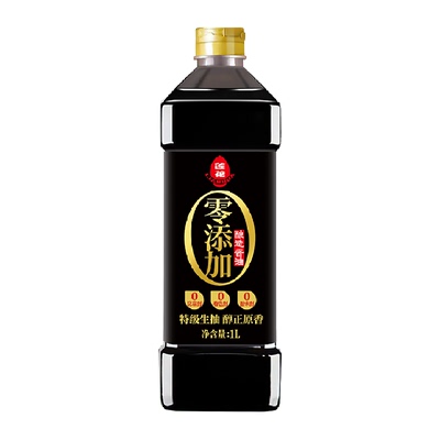 莲花0添加特级酱油1L×3瓶