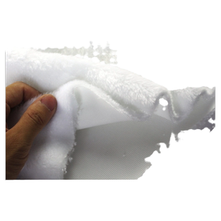 白色黑色毛绒布料珠宝柜台布展示垫布饰品垫手机柜台垫底布背景毯