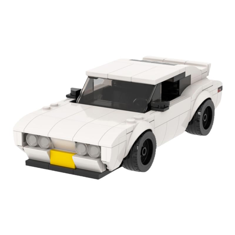 中国积木MOC汽车模型创意系列碰碰车野马派车赛车拼拼装积木礼物