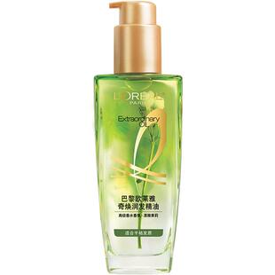 欧莱雅小花源润发护发精油女防毛躁干枯柔顺头发护理清雅茉莉留香