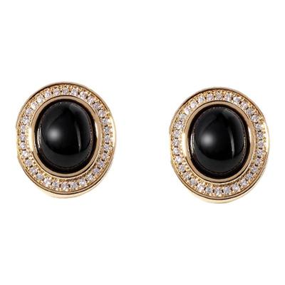 暗夜凝辉高端袖扣男简约轻奢礼盒