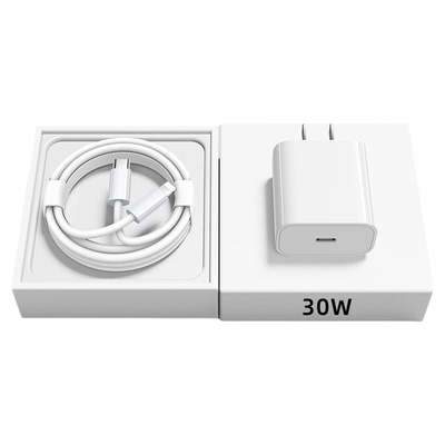 【3c认证】30w快充适用苹果套装