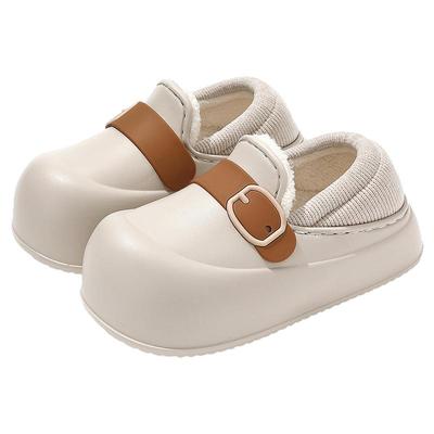 防水棉拖鞋女款2025新款包跟棉鞋